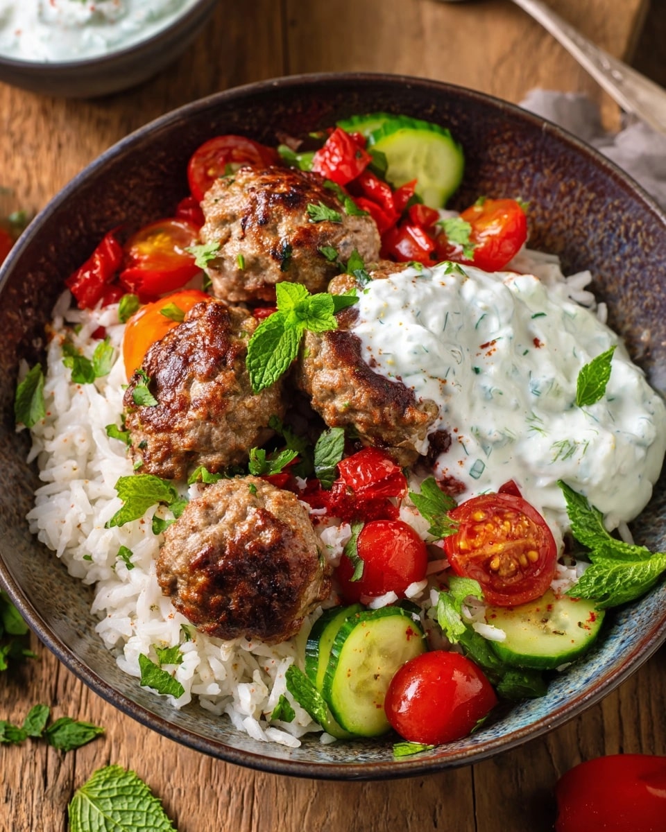 Moroccan Spiral Meatball and Zucchini Bake Recipe - Recipe Image