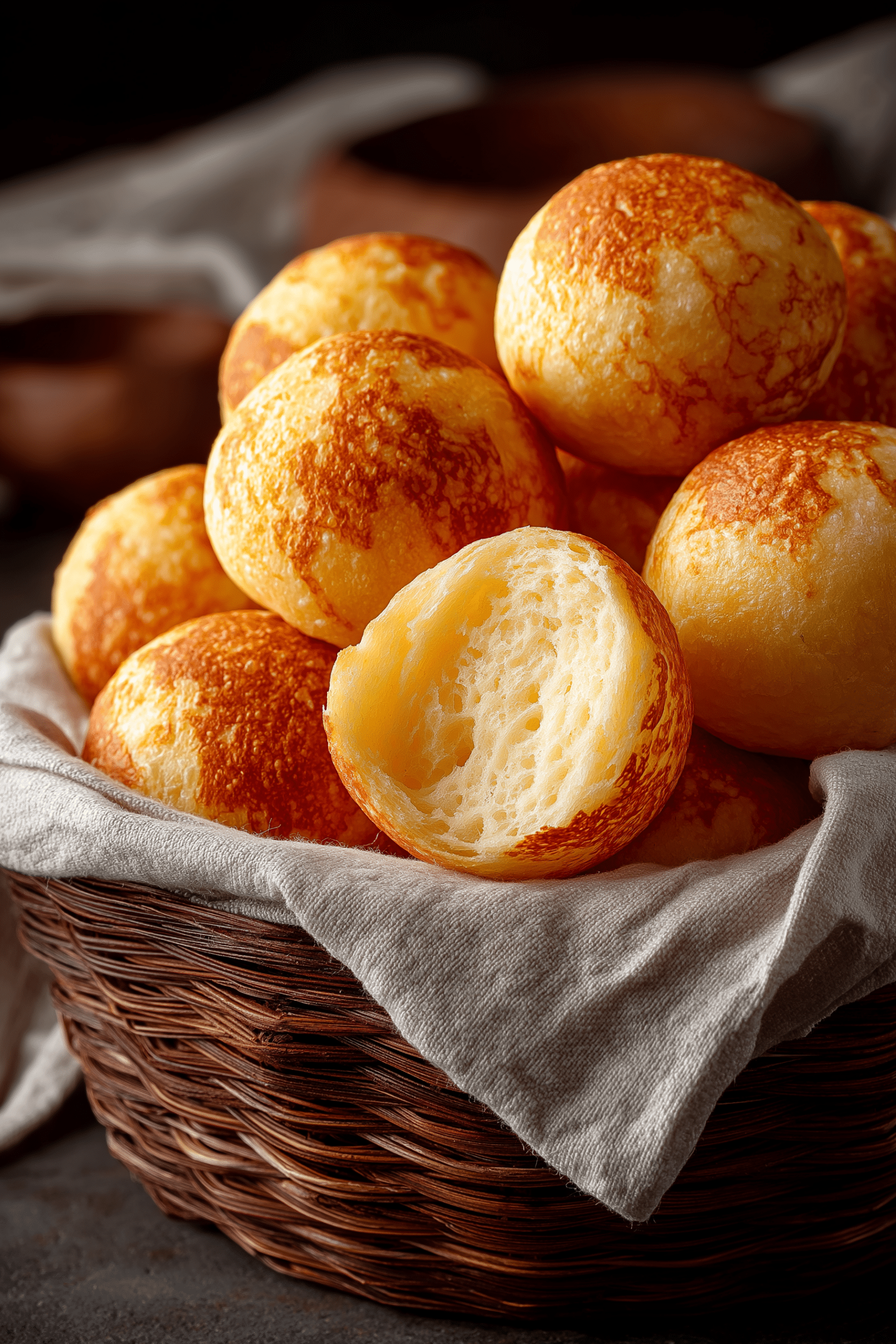 Pão de Queijo | Brazilian Cheese Bread Recipe - Recipe Image