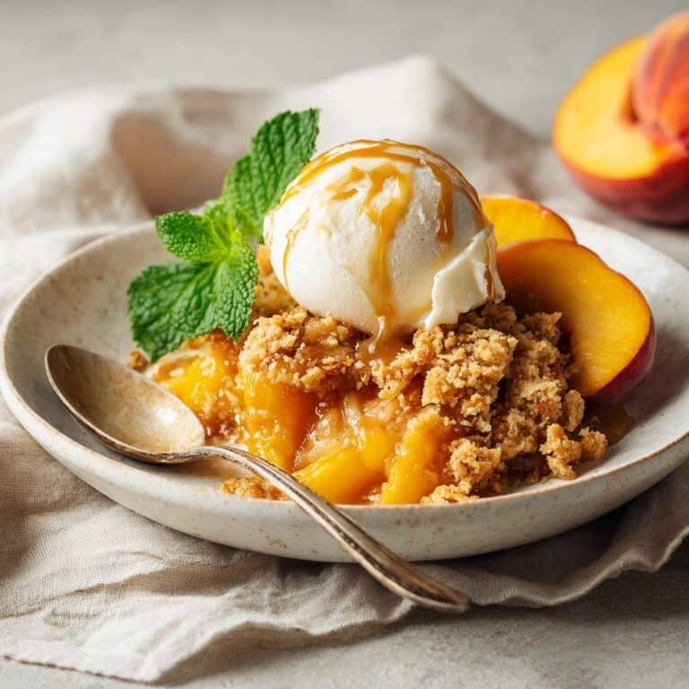 Best-Ever Skillet Peach Cobbler Recipe