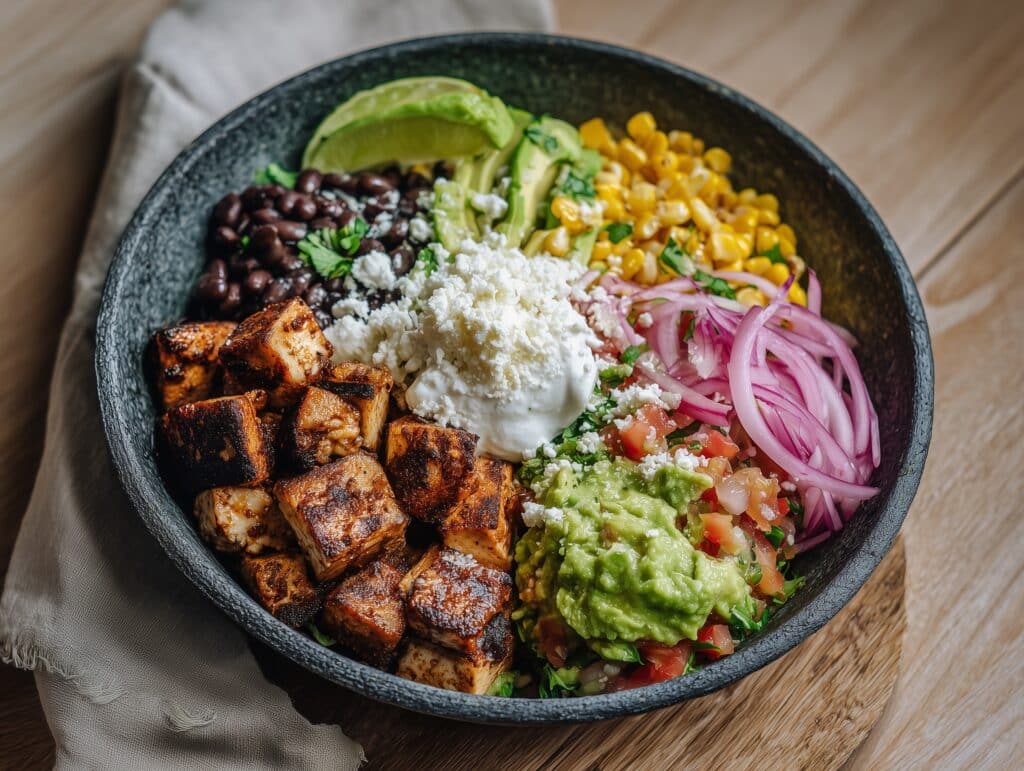 Easy Low Carb Burrito Bowl – 25-Minute Protein-Packed Tex-Mex Breakfast or Lunch Recipe