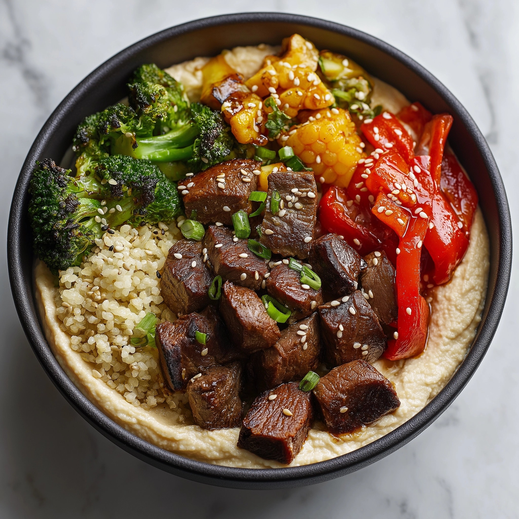 Thai-Inspired Basil Beef Bowls Recipe