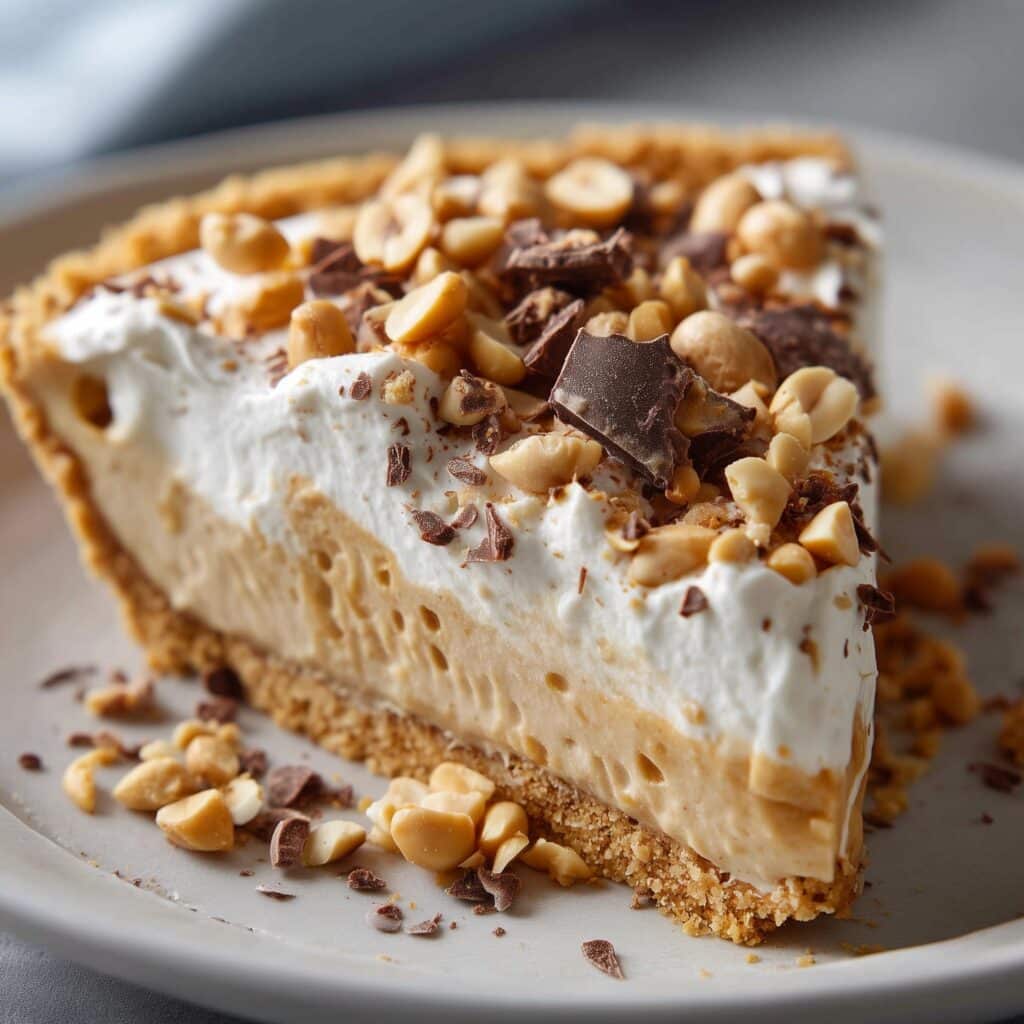 Peanut Butter Fudge Swirl Pie Recipe