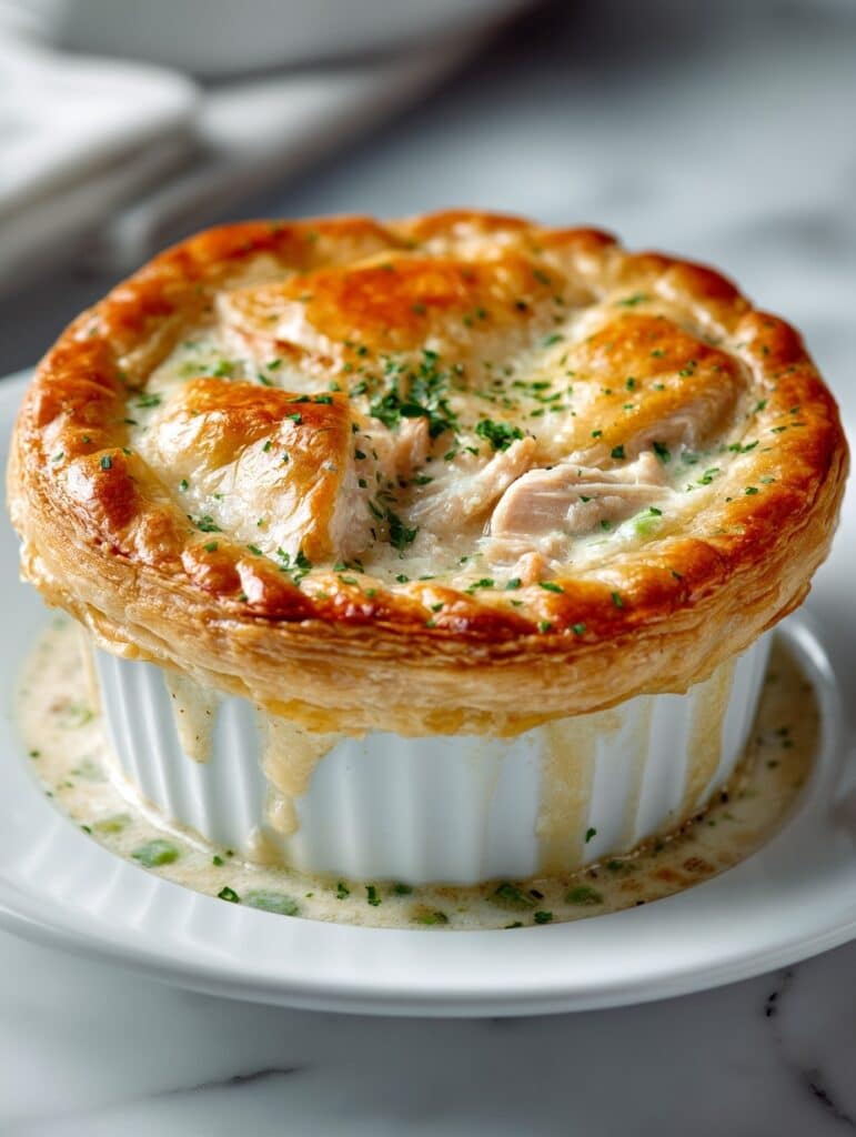 Homestyle Chicken Pot Pie with Flaky Crust Recipe