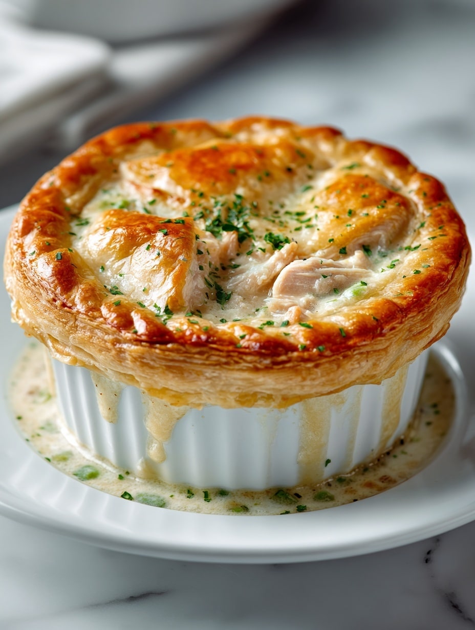 Homestyle Chicken Pot Pie with Flaky Crust Recipe - Recipe Image