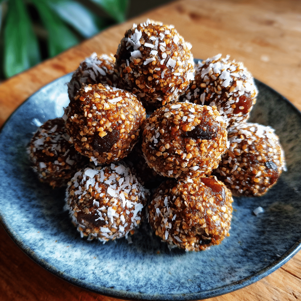 Hemp Seed Chocolate Bliss Balls Recipe - Recipe Image