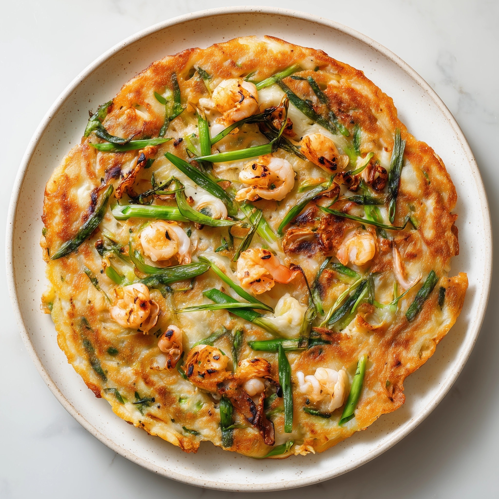 Sprout & Kimchi Korean-Style Pancakes Recipe