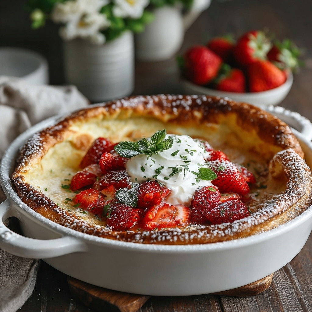 My Favorite Dutch Baby Puff Pancake Recipe - Recipe Image