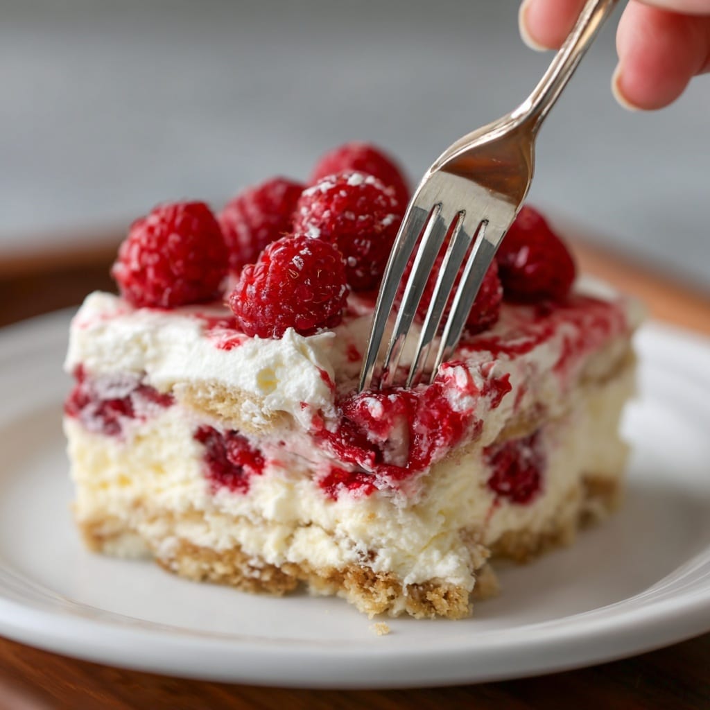 Raspberry Angel Food Cake Recipe