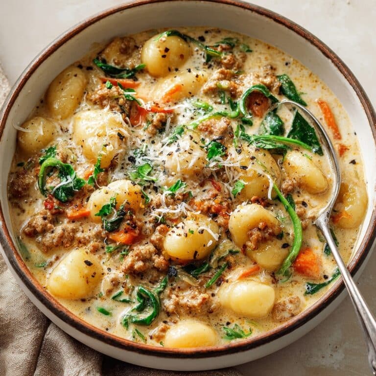 Vegan Chickpea Gnocchi Soup Recipe