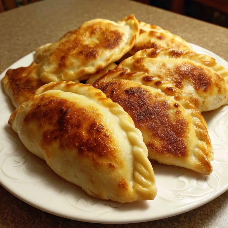 Homemade Pierogi with Cheddar and Potato Filling Recipe