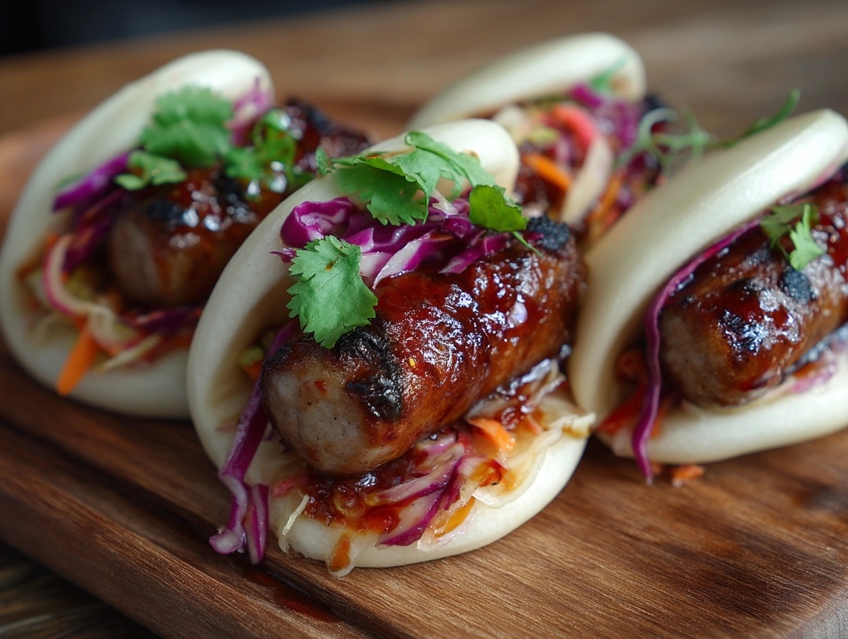 Homemade Chinese BBQ Pork Steamed Buns Recipe - Recipe Image