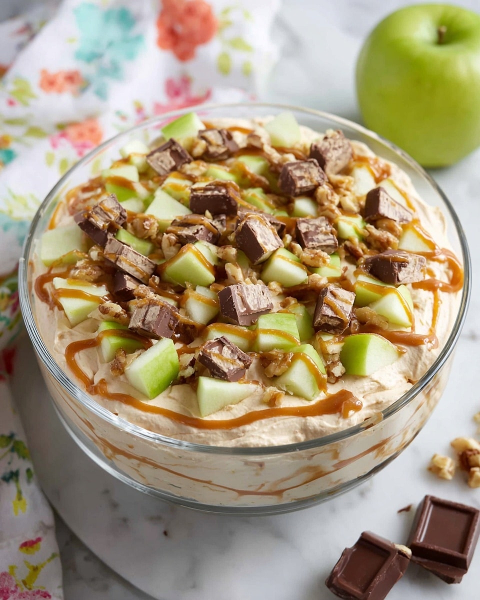 Snickers Apple Salad Recipe - Recipe Image
