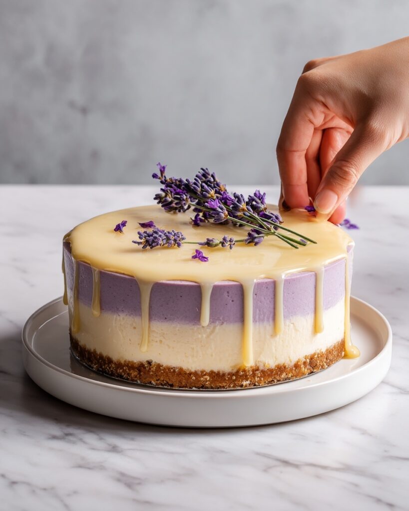 Honey Lavender Cheesecake Recipe