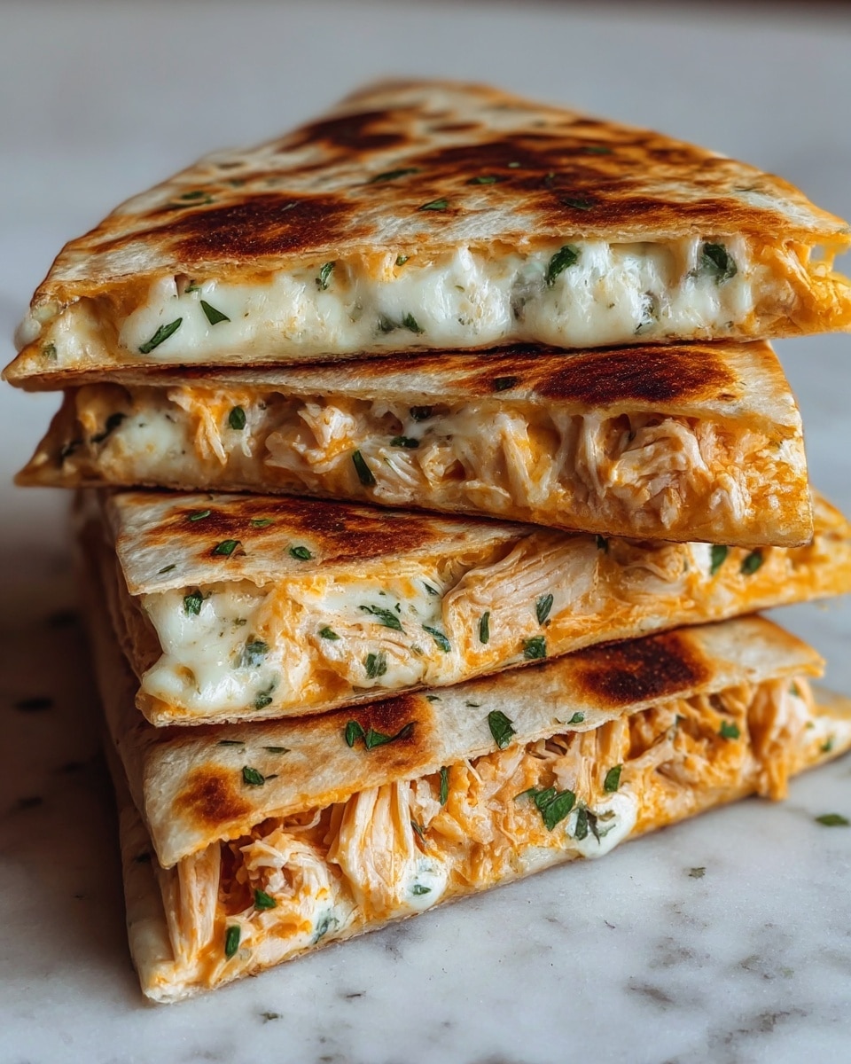 High Protein Chicken Ranch Quesadilla: Crispy, Creamy, Low-Carb Recipe