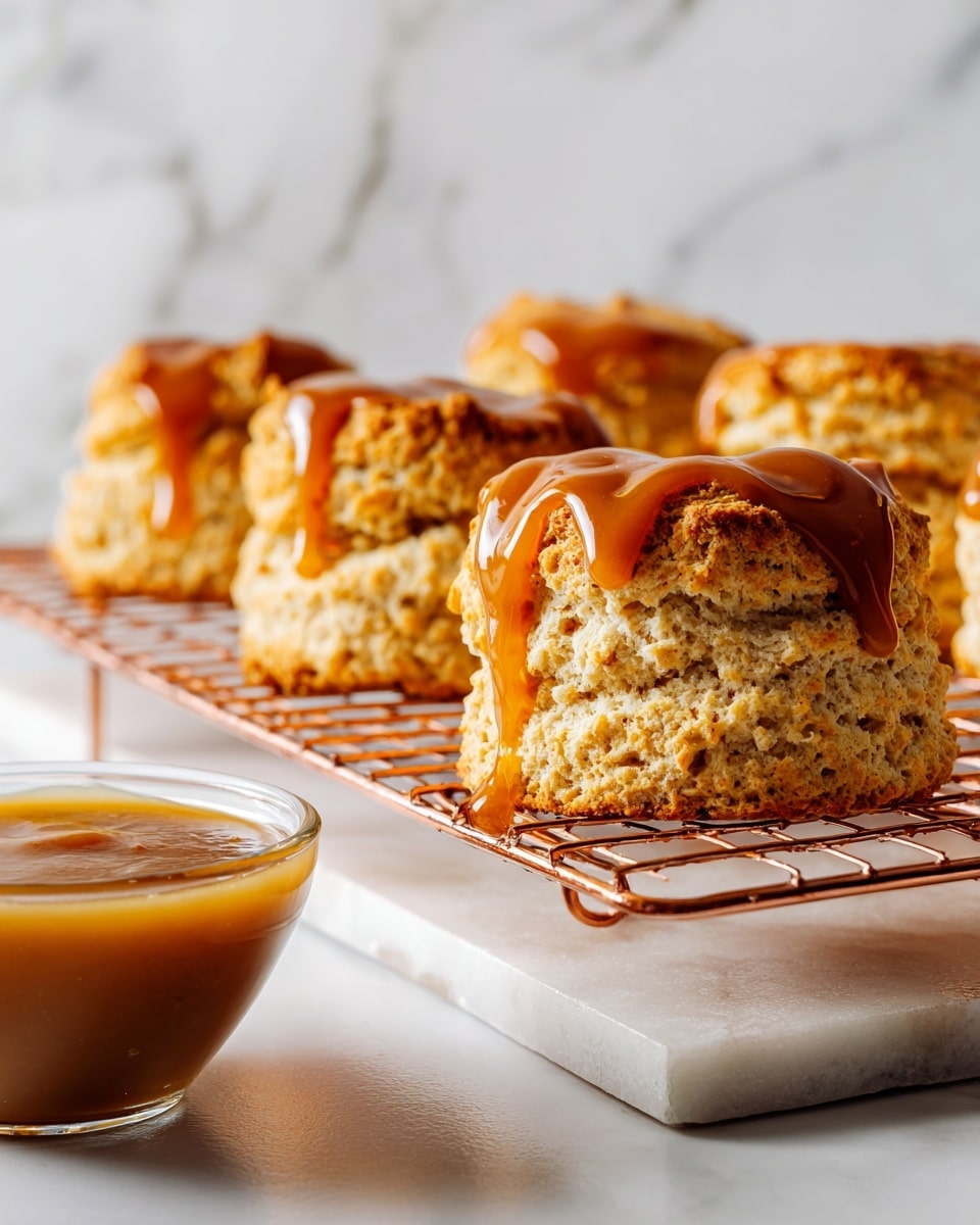 Irish Cream Scones with Butterscotch Chips Recipe - Recipe Image