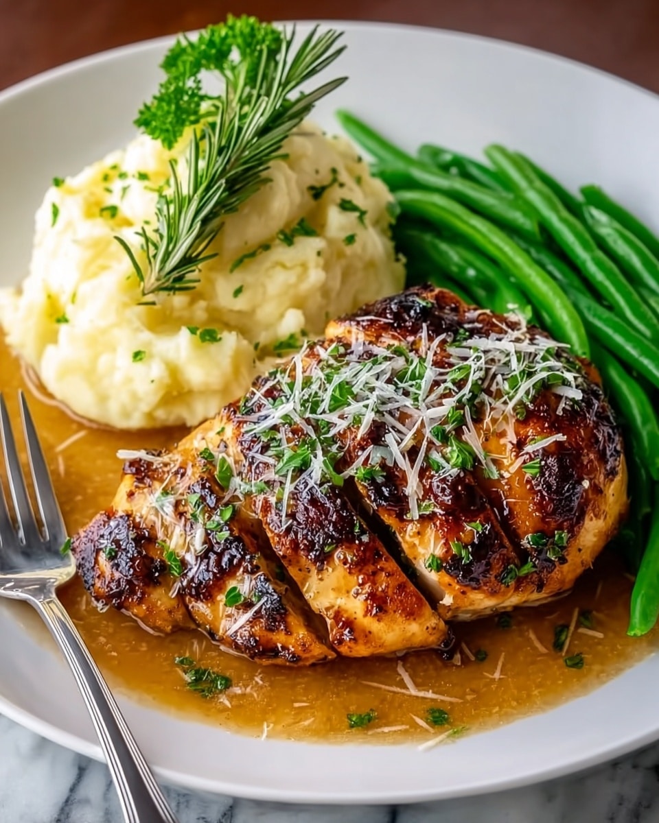 Festive Copycat Morton’s Chicken — Christmas Chicken Breast Recipe - Recipe Image