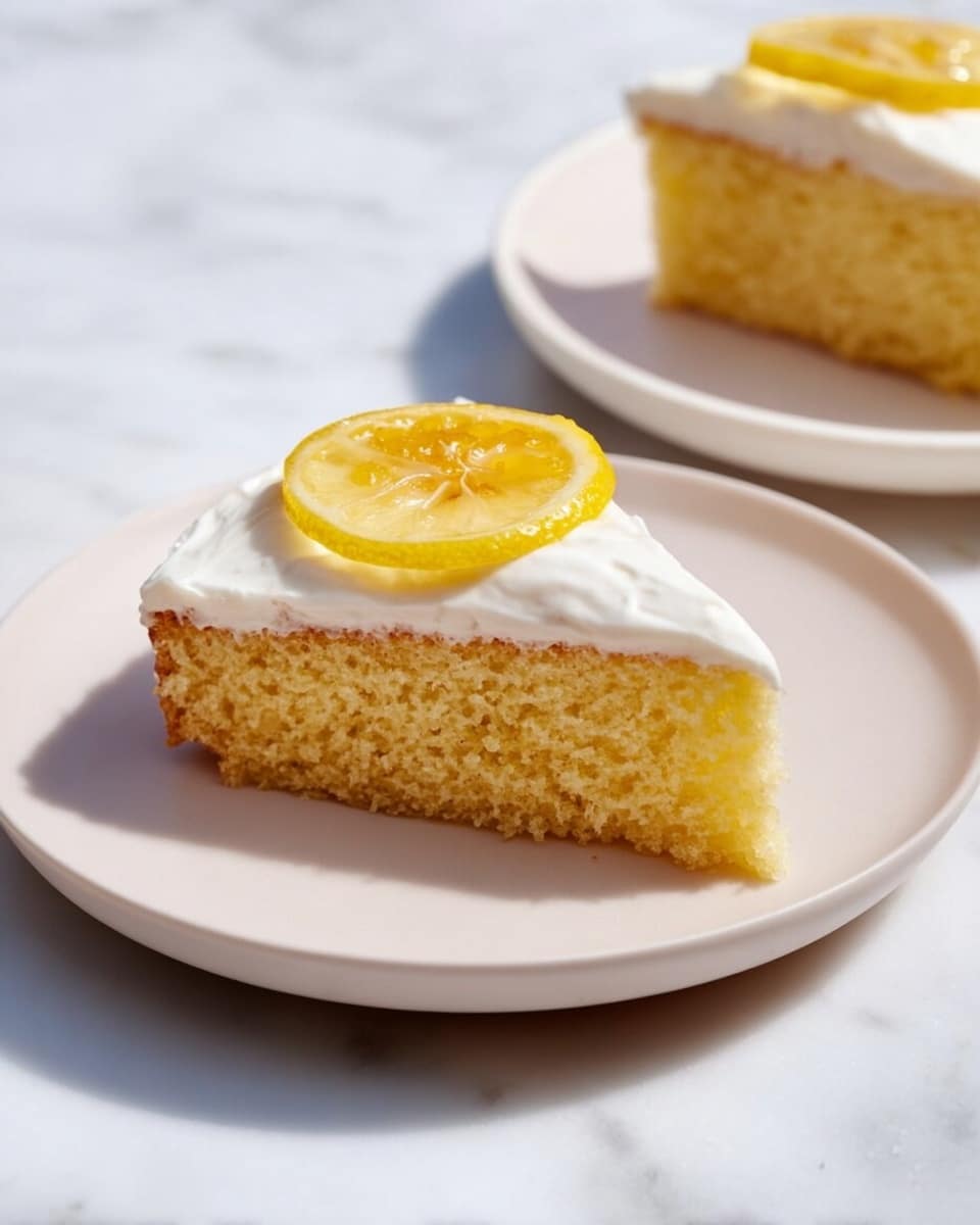 Easy Vegan Lemon Cake Recipe - Recipe Image