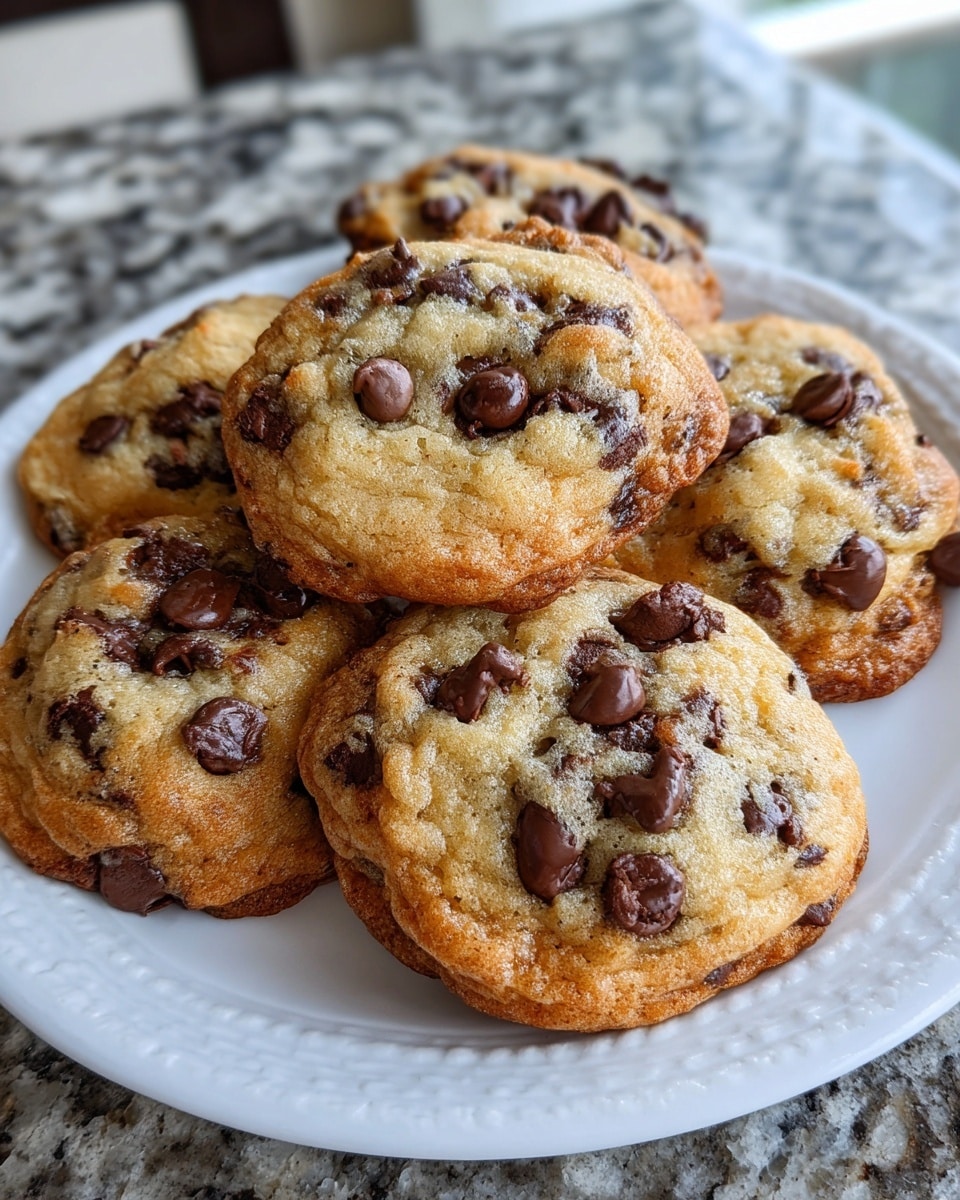 Ultra Thick Bakery Style Chocolate Chip Cookies Recipe - Recipe Image