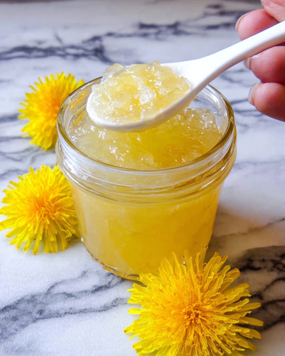 Wild and Delicious Dandelion Jelly Recipe - Recipe Image