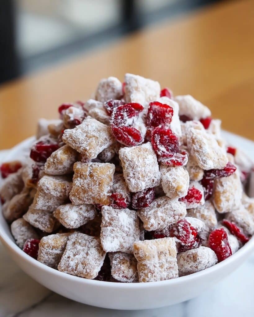 Cherry Cheesecake Puppy Chow Recipe