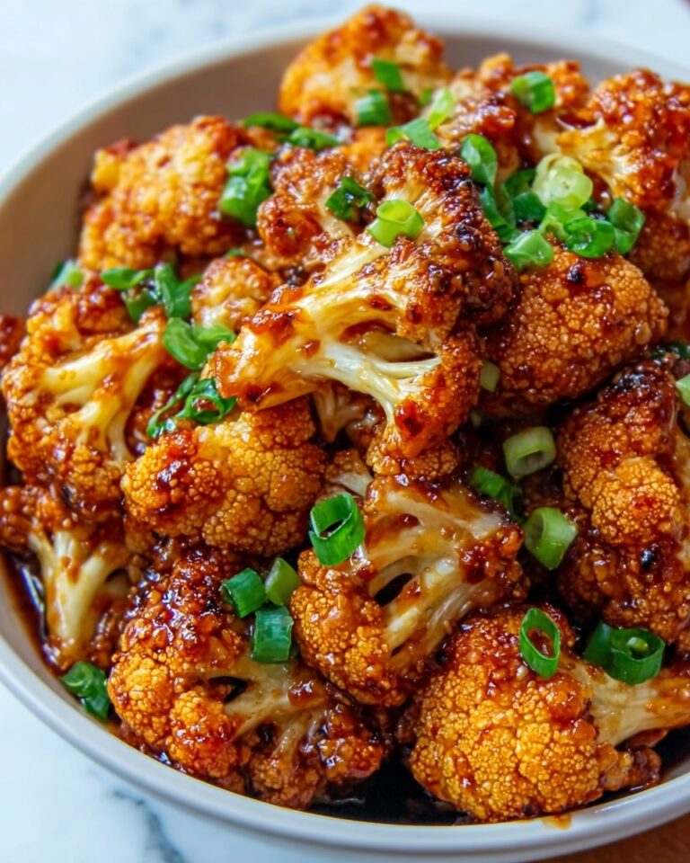 Sweet Spicy Baked Cauliflower Recipe
