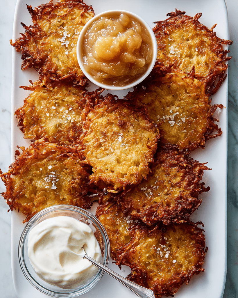 Classic Crispy Potato Latkes Recipe