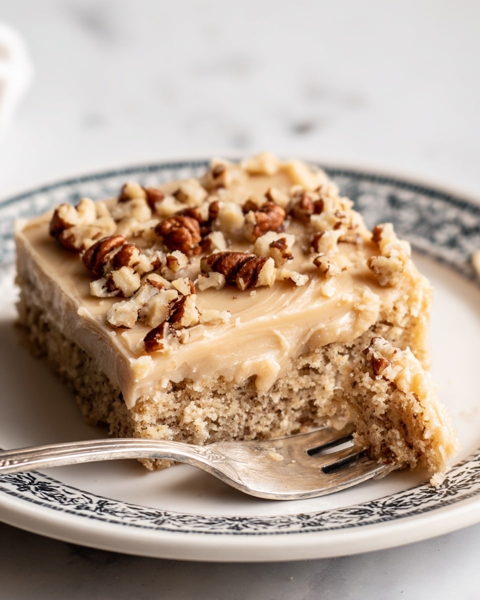 Butter Pecan Sheet Cake Recipe - Recipe Image