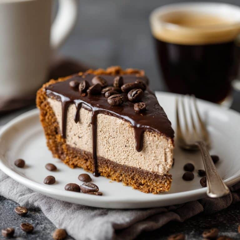 Tiramisu Cold Brew Coffee Cheesecake Recipe