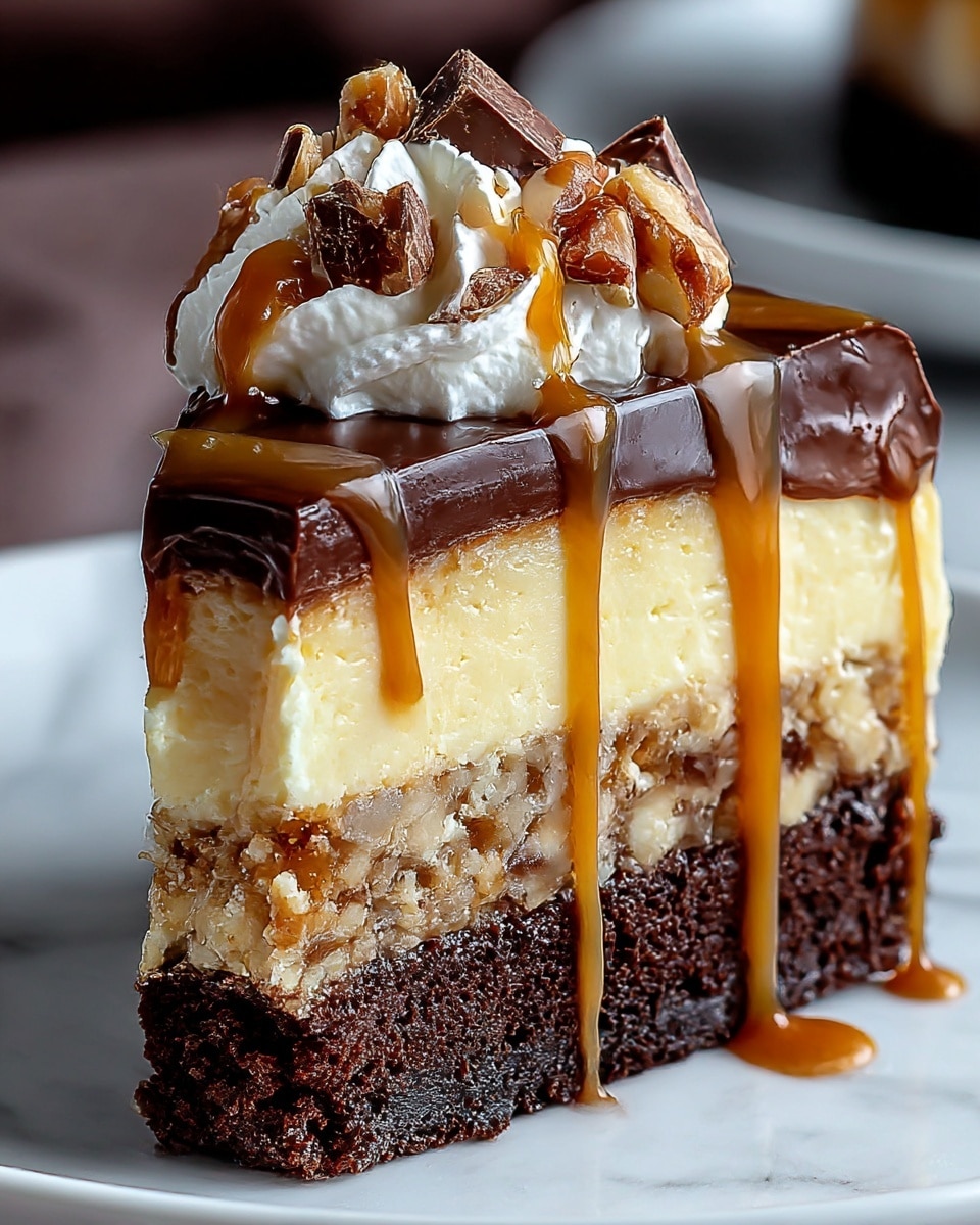 Caramel Toffee Cake Recipe - Recipe Image