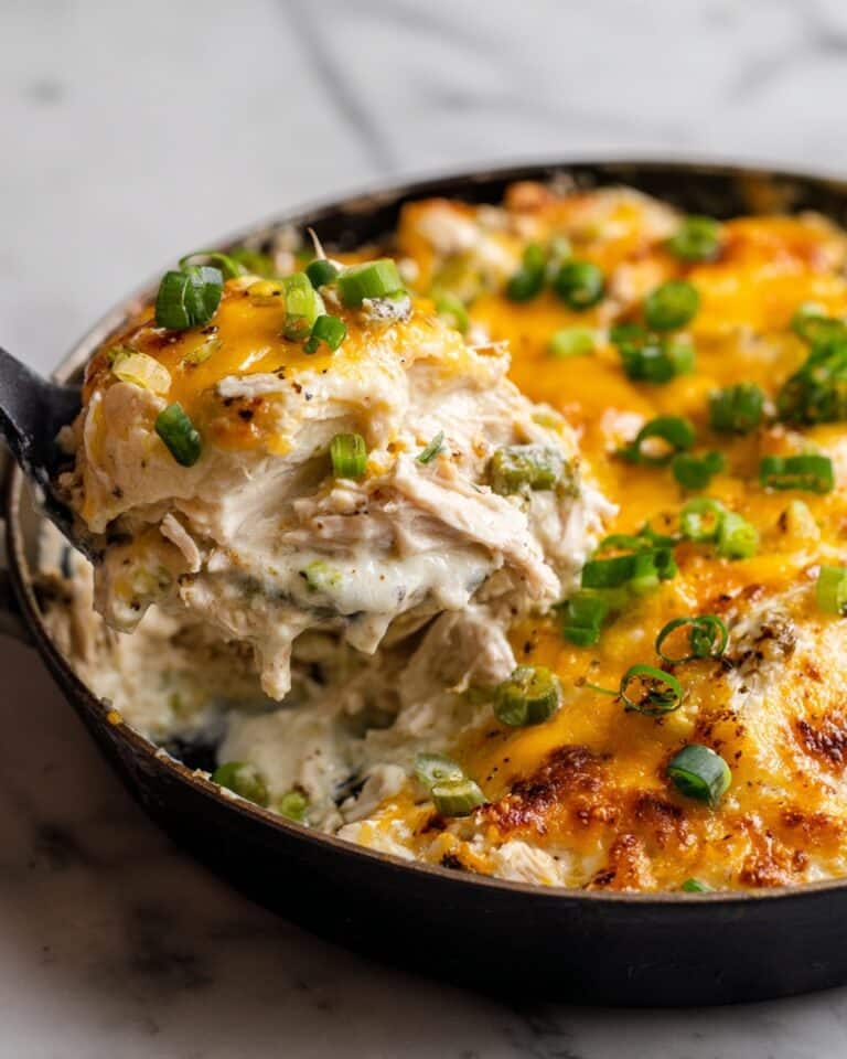 One Pan Keto Green Chili Chicken Recipe