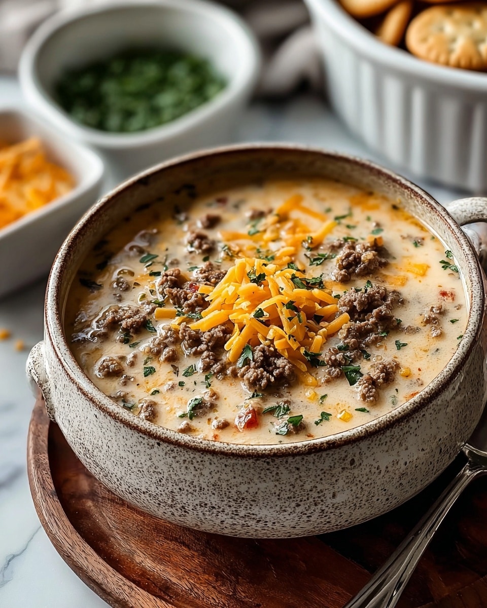 Cheeseburger Soup: A Comfort Food Recipe - Recipe Image