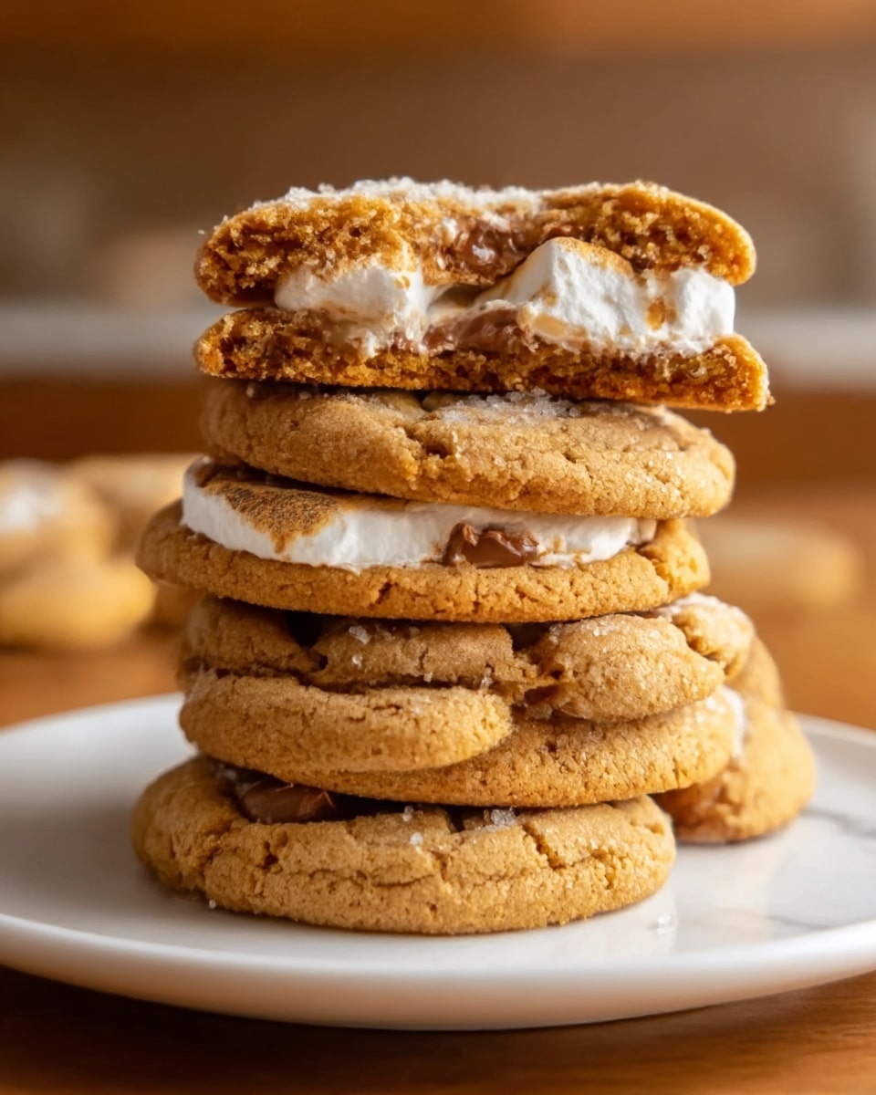 Soft and Chewy Fluffernutter Cookies Recipe - Recipe Image