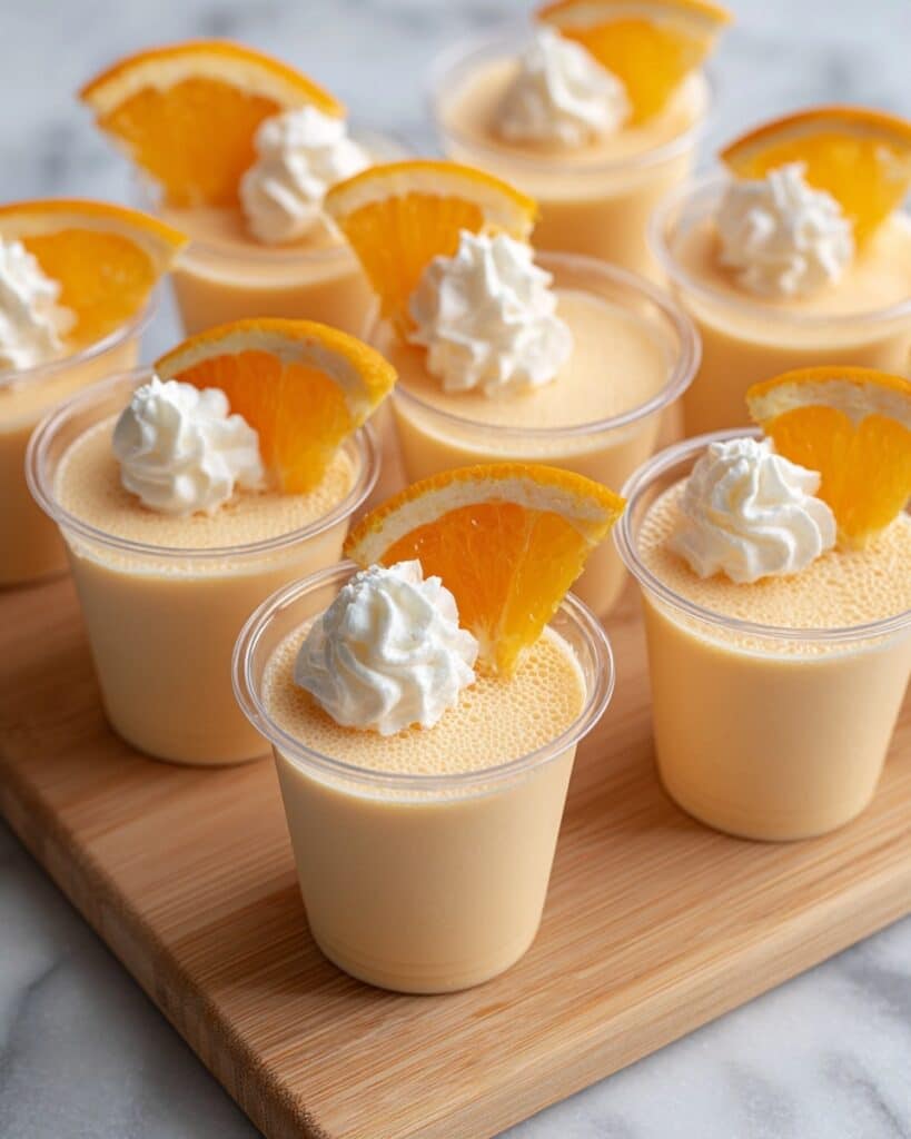 Orange Creamsicle Jello Shots Recipe