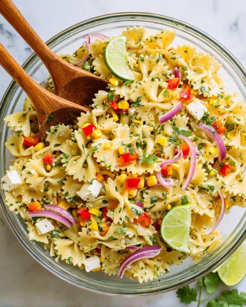 Cilantro Lime Pasta Salad Recipe