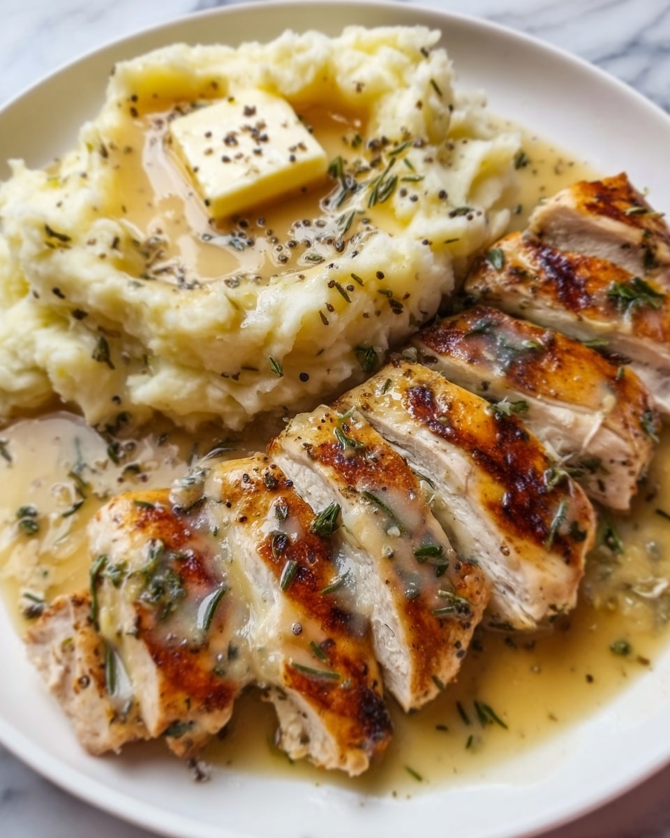 Garlic Herb Chicken with Mashed Potatoes: 5 Comforting Tips Recipe - Recipe Image