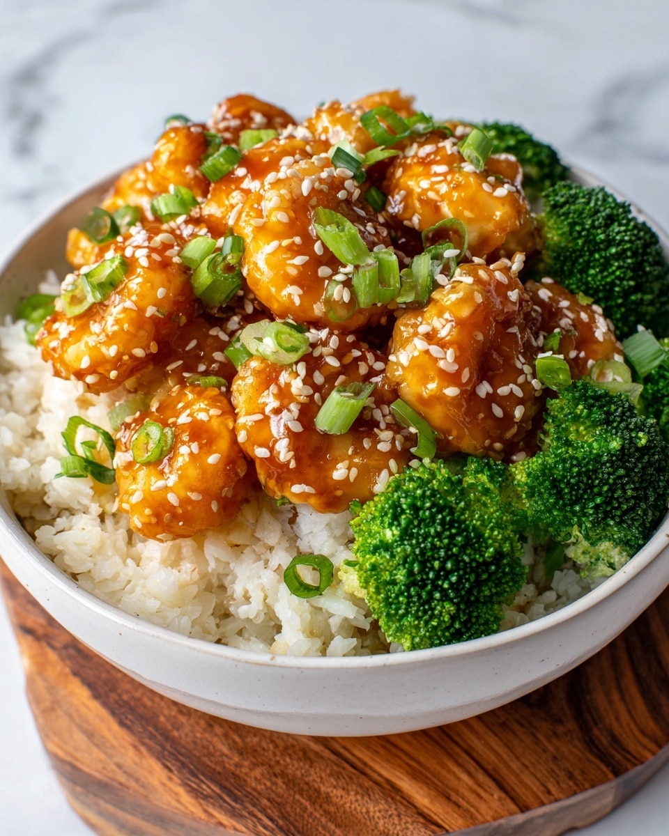 Honey Garlic Shrimp Bowl Recipe - Recipe Image