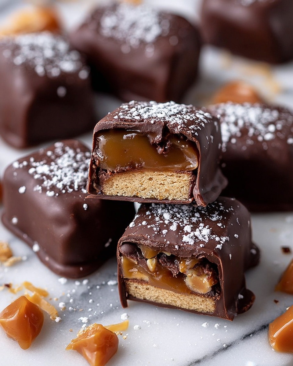 Date Caramels: Homemade Amber-Cooked Candy with Optional Nuts and Sea Salt Recipe - Recipe Image