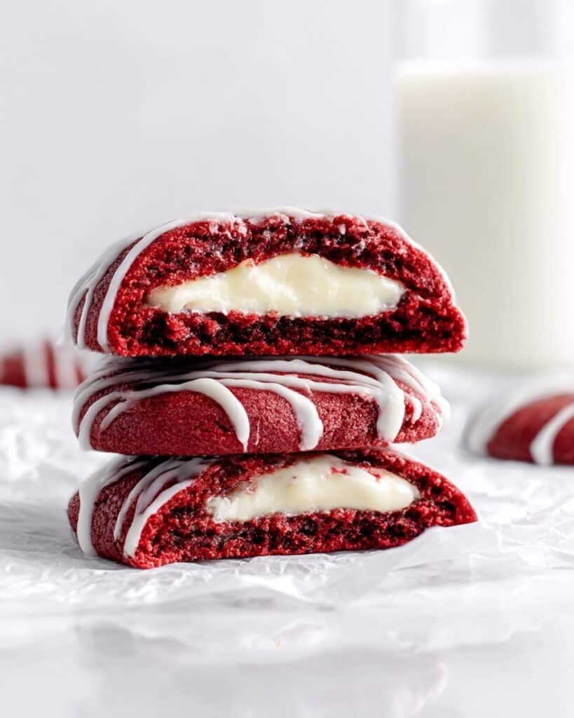Red Velvet Cheesecake Cookies Recipe