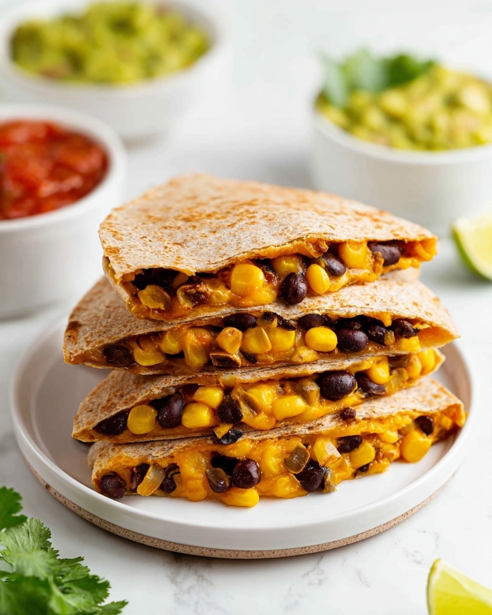Sweet Potato Black Bean Quesadillas Recipe - Recipe Image