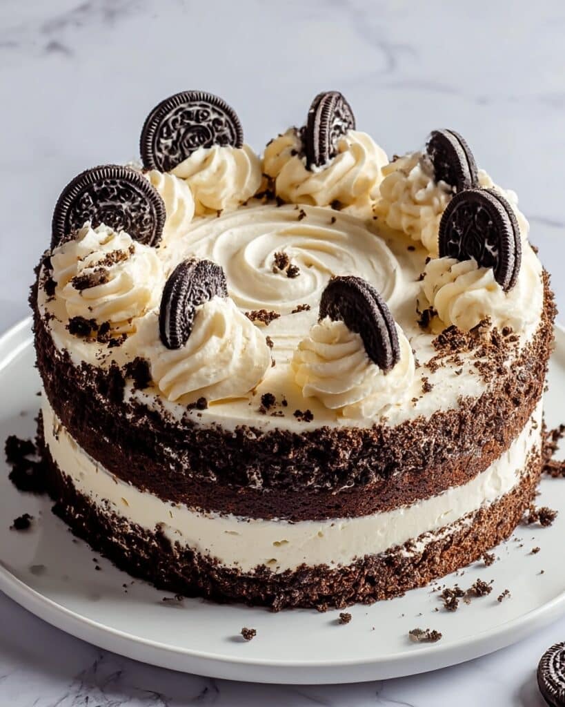 Decadent Oreo Cookie Cake for Every Sweet Tooth Craving Recipe