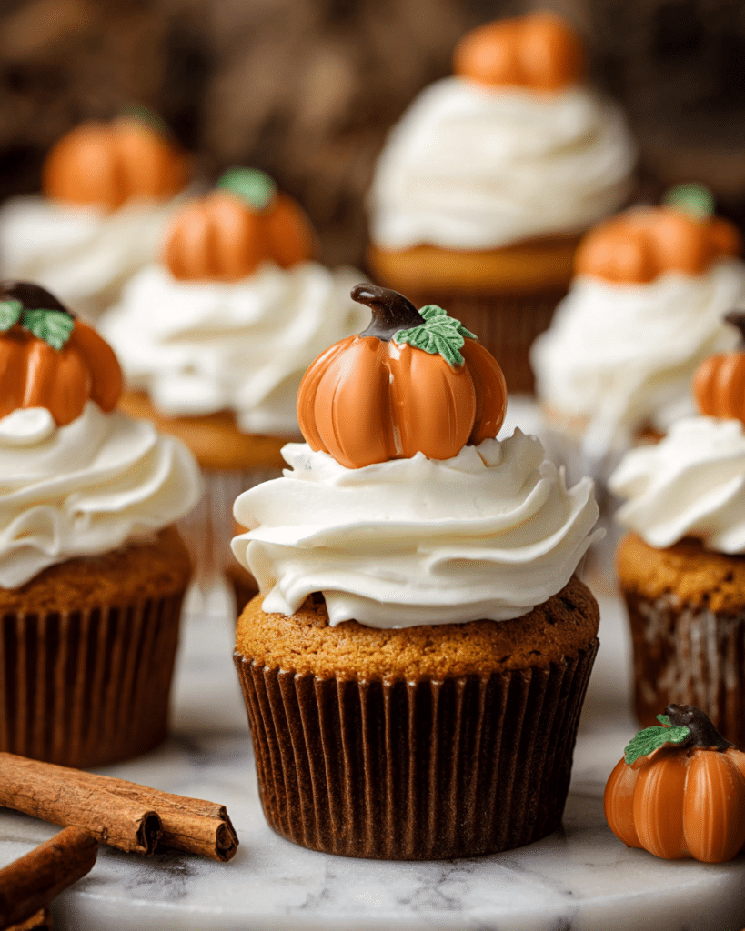 Gluten-Free Pumpkin Cupcakes with Buttercream Frosting Recipe