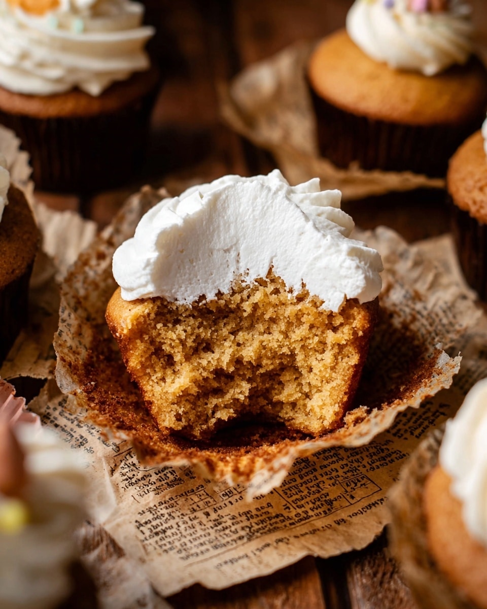 Gluten-Free Pumpkin Cupcakes with Buttercream Frosting Recipe - Recipe Image