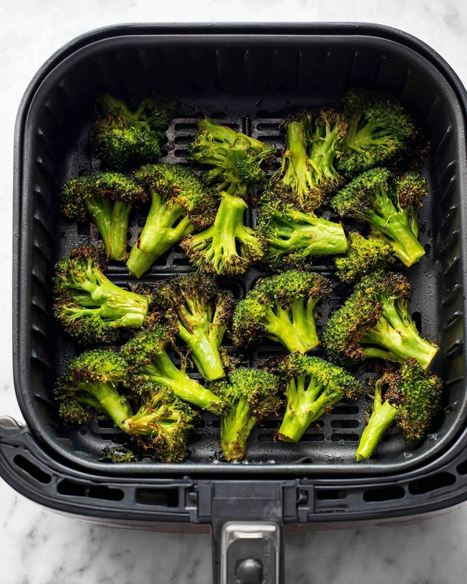 Air Fryer Broccoli (10-Min) Recipe - Recipe Image