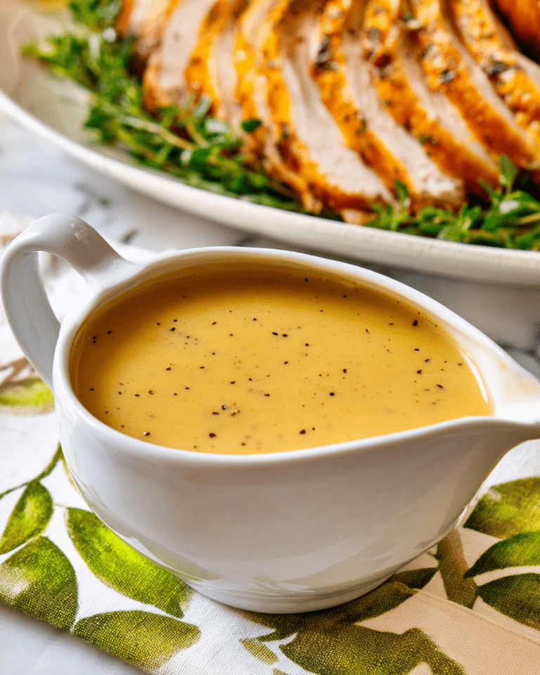 The Best Turkey Gravy Recipe