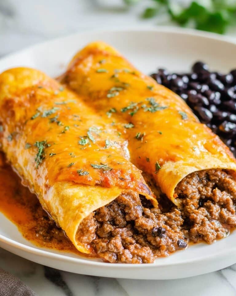 Ground Beef Enchiladas Recipe
