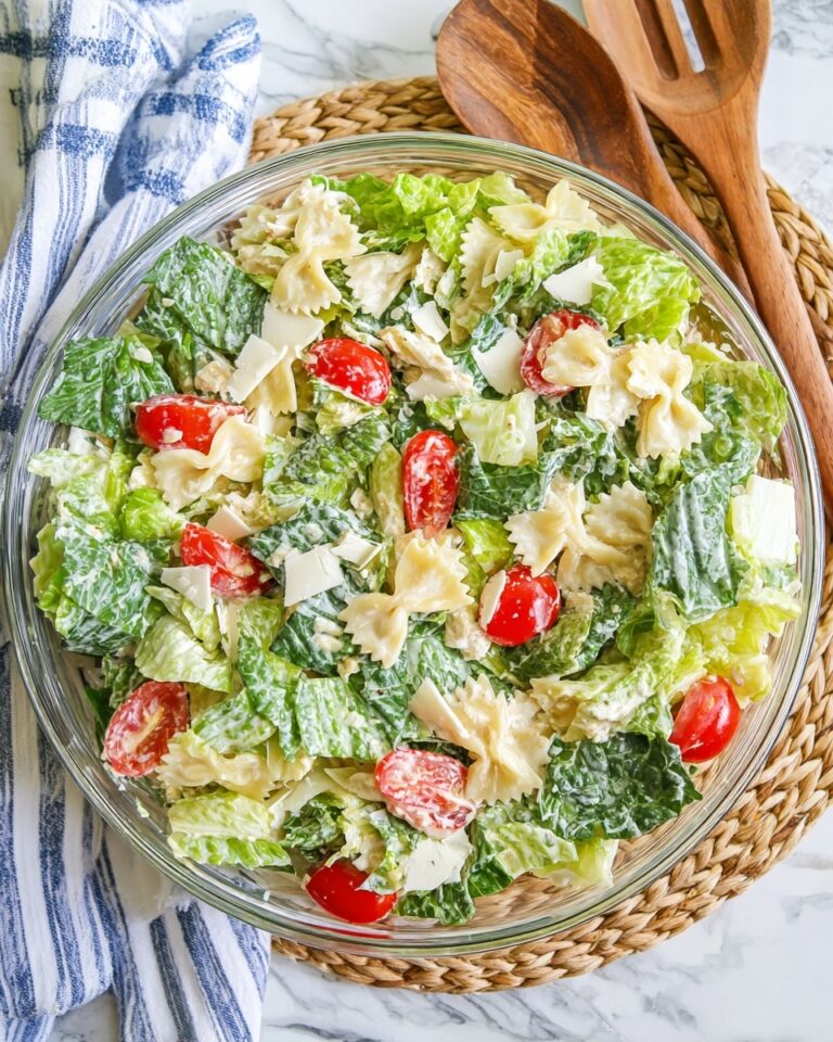 Chicken Caesar Pasta Salad Recipe