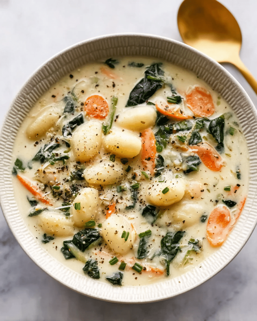 Creamy Chicken Gnocchi Soup Recipe