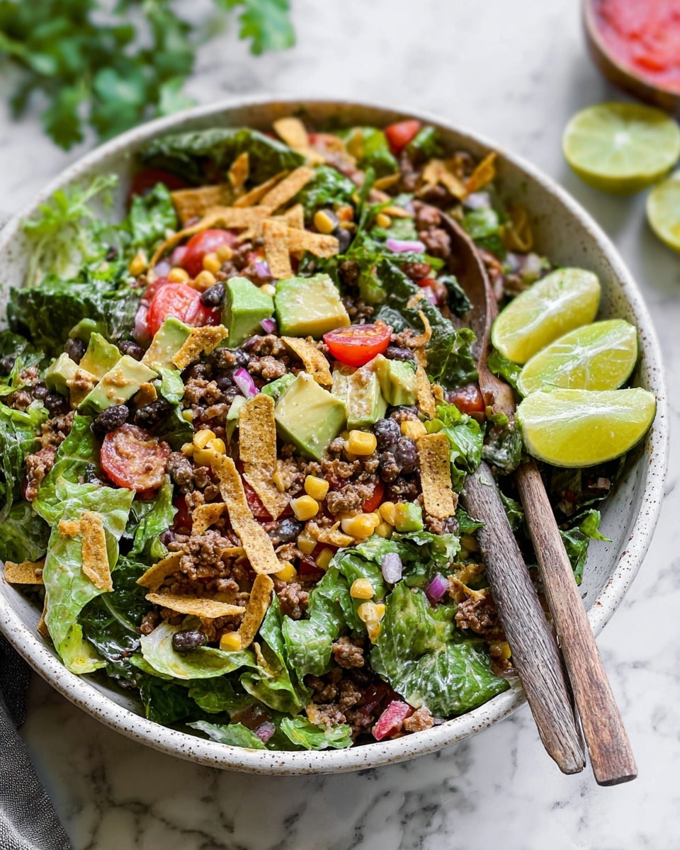 Beef Taco Salad Recipe - Recipe Image