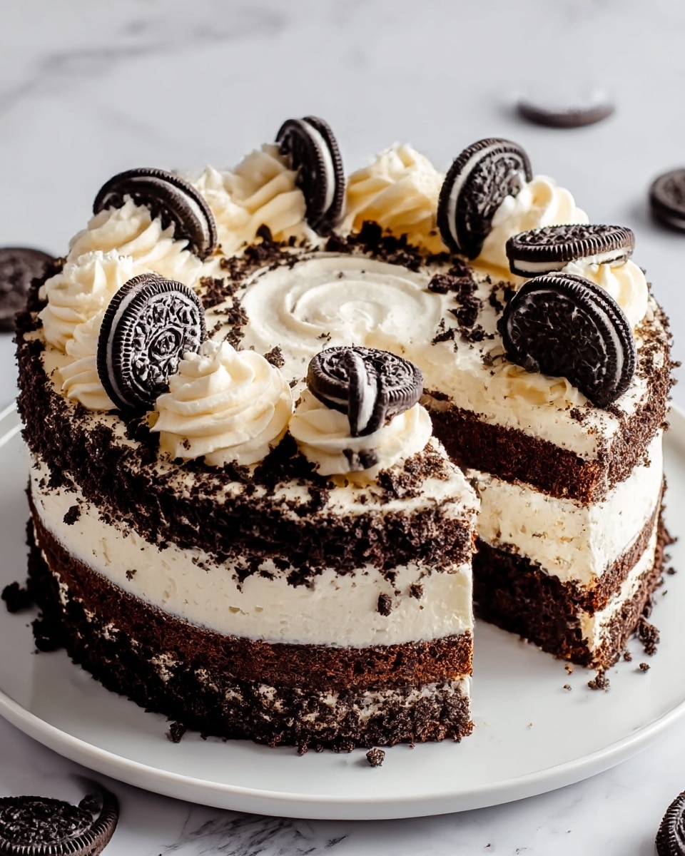 Decadent Oreo Cookie Cake for Every Sweet Tooth Craving Recipe - Recipe Image