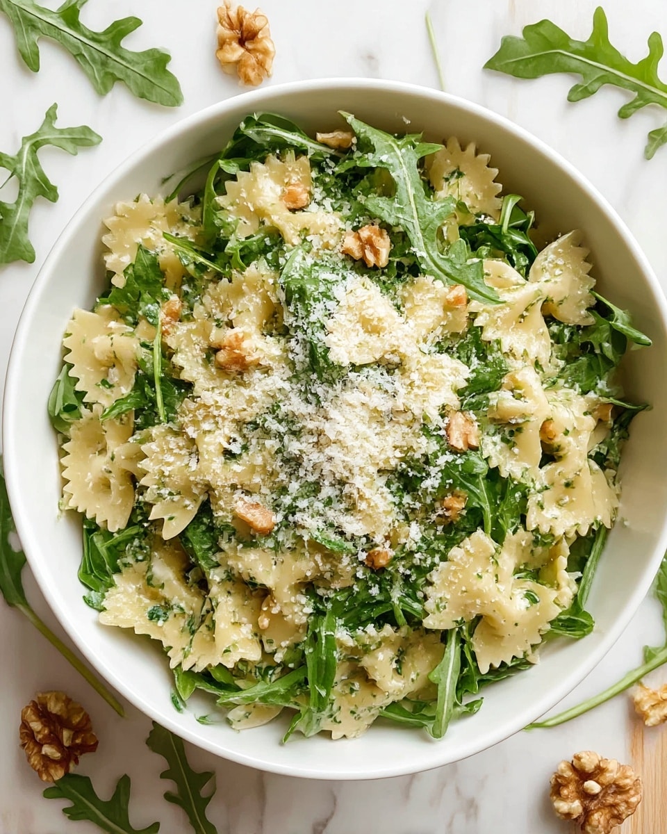 Lemon Arugula Pasta Salad Recipe - Recipe Image
